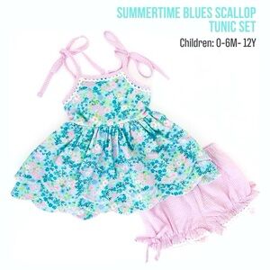 Love and Grow Clothing Summer Blues Set